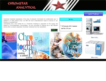 Tablet Screenshot of chromstaranalytical.com